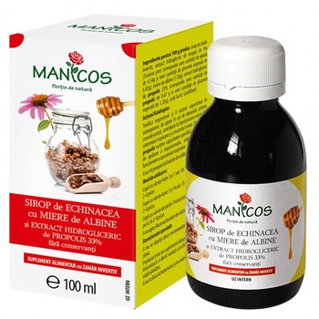 Sirop echinacea si propolis 100 ml Sirop echinacea si propolis 100 ml