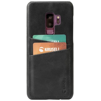 Husa de protectie Krusell Sunne 2 pentru Samsung Galaxy S9 Plus (G965F), Leather Vintage Negru Husa de protectie Krusell Sunne 2 pentru Samsung Galaxy S9 Plus (G965F), Leather Vintage Negru