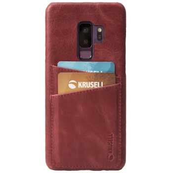 Husa de protectie Krusell Sunne 2 pentru Samsung Galaxy S9 Plus (G965F), Leather Vintage Rosu Husa de protectie Krusell Sunne 2 pentru Samsung Galaxy S9 Plus (G965F), Leather Vintage Rosu
