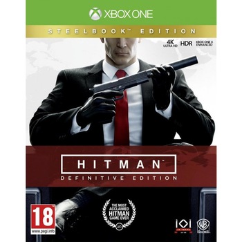 Joc Hitman Definitive Steelbook Edition pentru Xbox One Joc Hitman Definitive Steelbook Edition pentru Xbox One