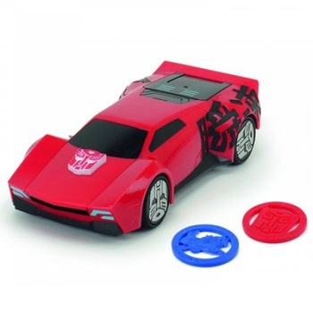 Masinuta Transformers cu lansator SideSwipe Mini Con Deployer cu sunete si lumini Masinuta Transformers cu lansator SideSwipe Mini Con Deployer cu sunete si lumini