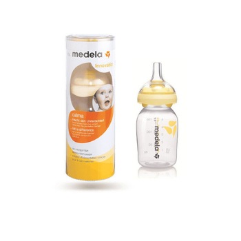 Medela Calma intr-un set cu o sticla de aproximativ 150 ml Medela Calma intr-un set cu o sticla de aproximativ 150 ml
