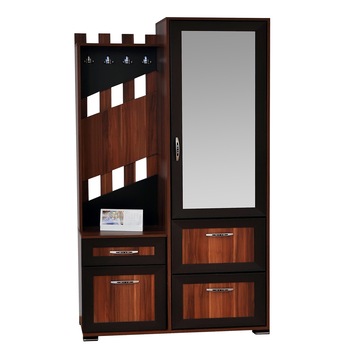 Cuier OCTAVIA, 100x35x203cm, Havanna/Wenge Cuier OCTAVIA, 100x35x203cm, Havanna/Wenge