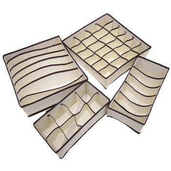 Set organizator Timeless Tools pentru lenjerie de corp, 4 piese Set organizator Timeless Tools pentru lenjerie de corp, 4 piese