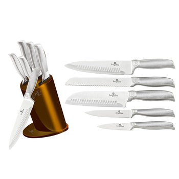 Set Cutite 6 piese , Kikoza Collection , Berlinger Haus BH 2271,maro Set Cutite 6 piese , Kikoza Collection , Berlinger Haus BH 2271,maro