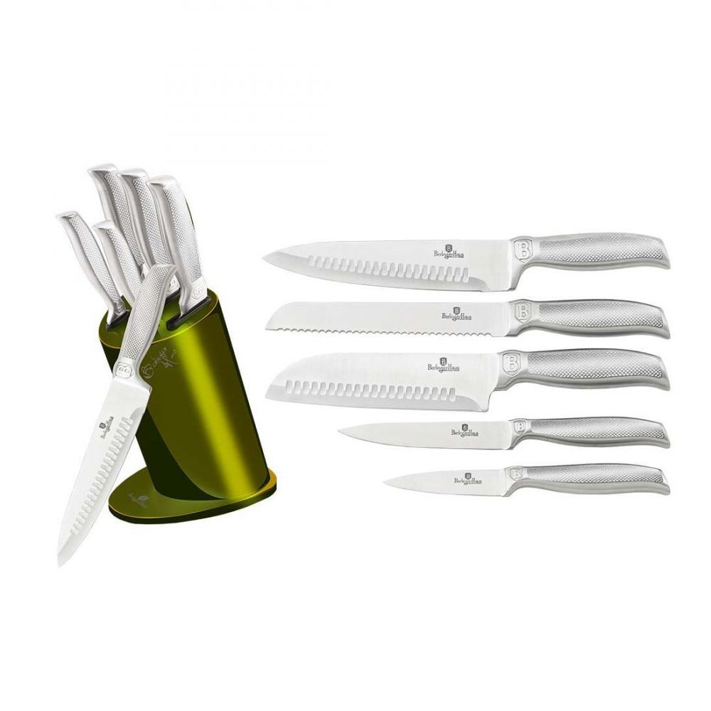 Set Cutite 6 piese , Kikoza Collection , Berlinger Haus BH 2275,verde