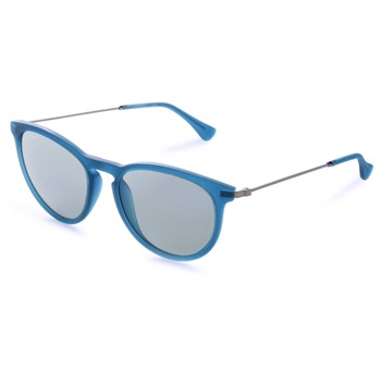 Ochelari de soare dama Calvin Klein Clubmaster Matte Blue/Light Blue Mirrored CK3174S-430 Ochelari de soare dama Calvin Klein Clubmaster Matte Blue/Light Blue Mirrored CK3174S-430