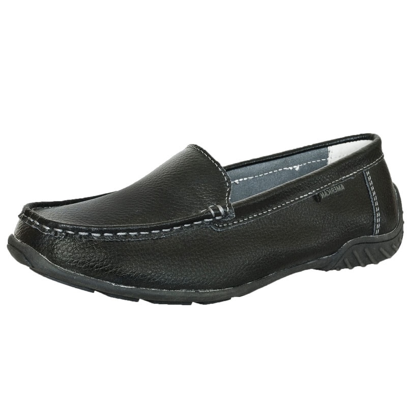 Mocasini pentru copii American Club 2014/A1, Negru