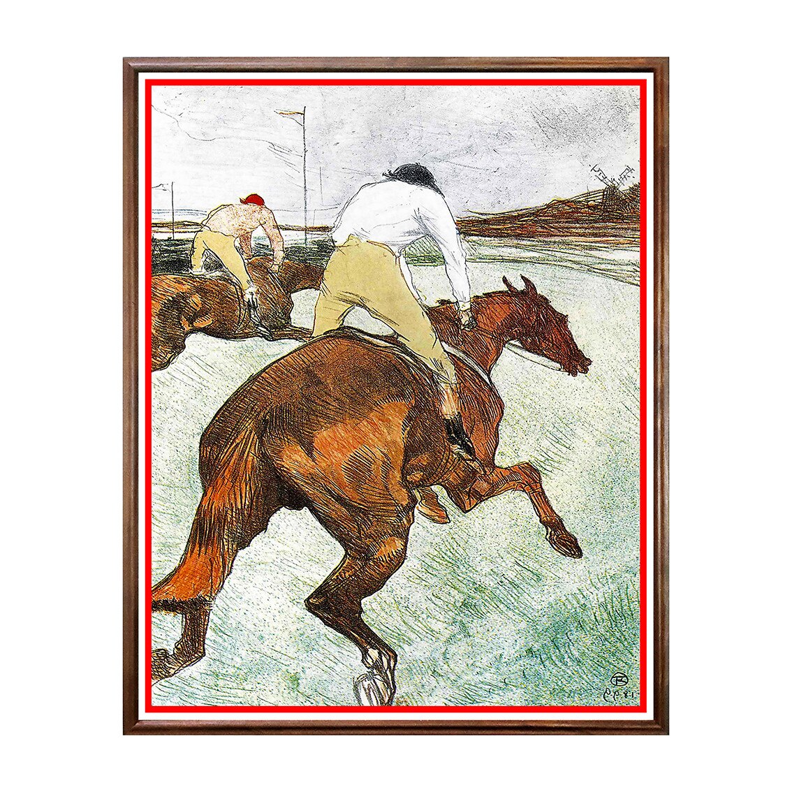 Tablou Poster, Arta Sec. XIX, Toulouse-Lautrec - ASN-070, 40 x 50 cm