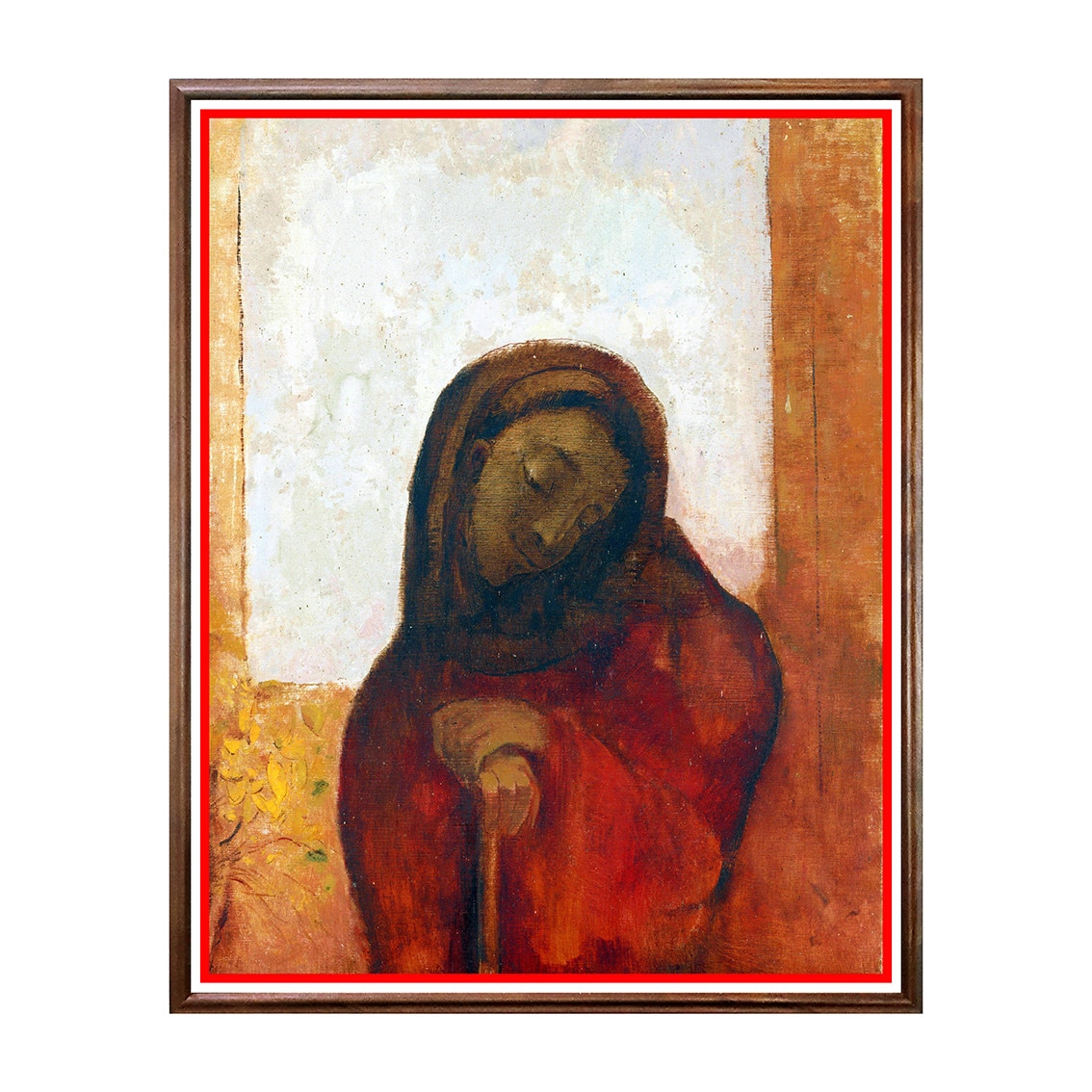 Tablou Poster, Arta Sec. XIX, Odilon Redon - Despair - ASN-082, 40 x 50 cm