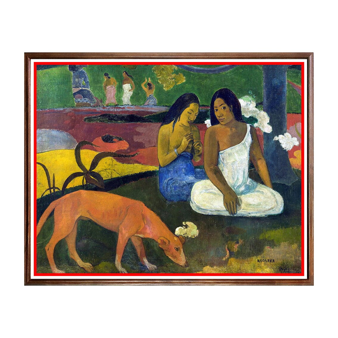 Tablou Poster, Arta Sec. XIX, Paul Gauguin - Arearea - ASN-098, 40 x 50 cm