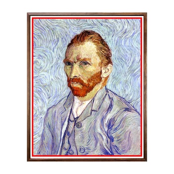 Tablou Poster, Arta Sec. XIX, Vincent van Gogh - Self-Portrait (Vincent in Flames) - ASN-123, 40 x 50 cm Tablou Poster, Arta Sec. XIX, Vincent van Gogh - Self-Portrait (Vincent in Flames) - ASN-123, 40 x 50 cm