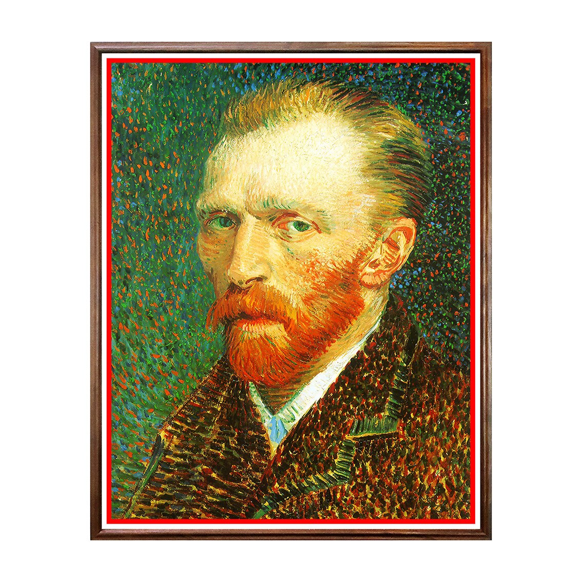 Tablou Poster, Arta Sec. XIX, Vincent van Gogh - Self-Portrait - ASN-126, 40 x 50 cm
