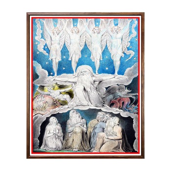 Tablou Poster, Arta Sec. XIX, William Blake - When the Morning Stars Sang Together - ASN-152, 40 x 50 cm Tablou Poster, Arta Sec. XIX, William Blake - When the Morning Stars Sang Together - ASN-152, 40 x 50 cm