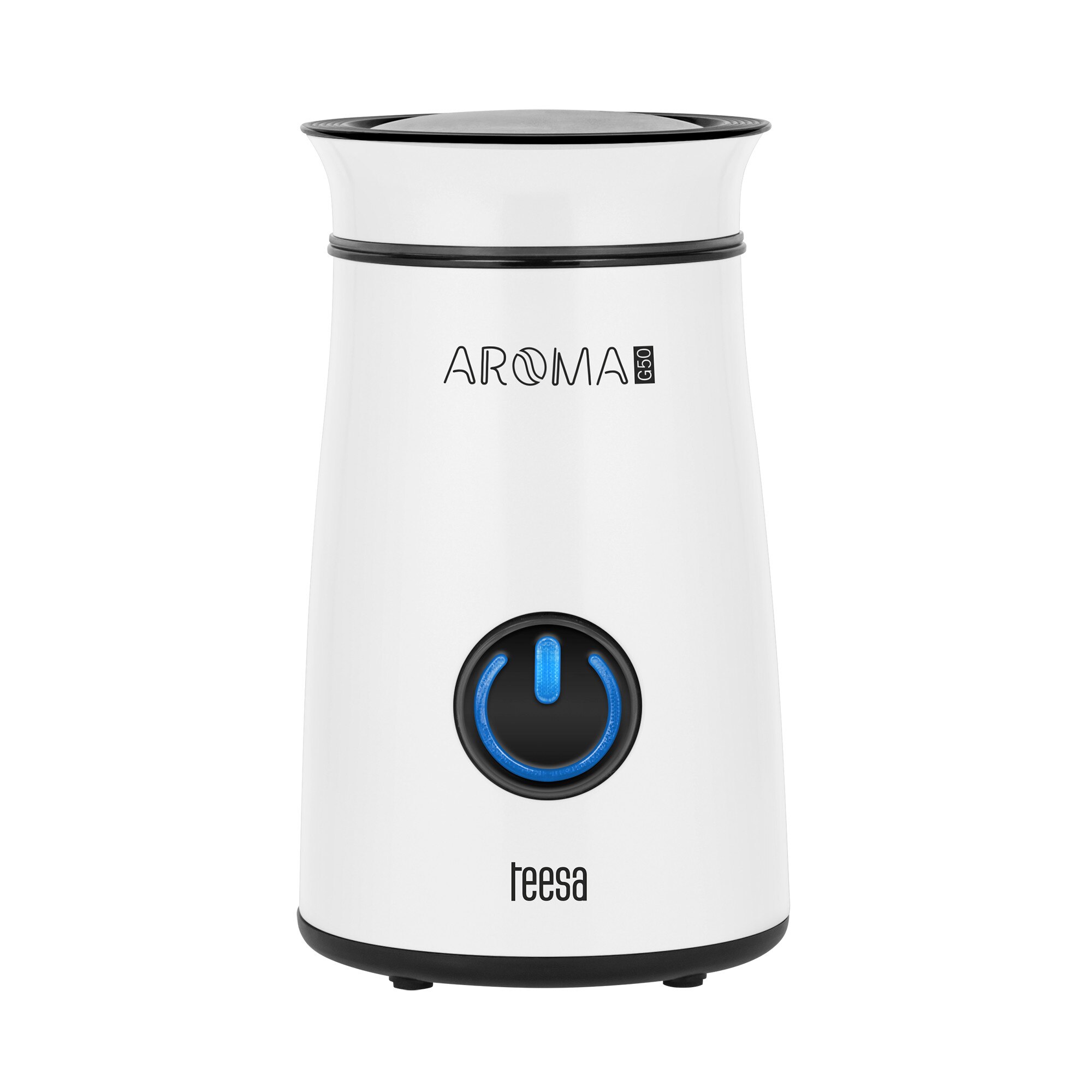 Rasnita de cafea, Teesa, AROMA G50, 150 W, Alb