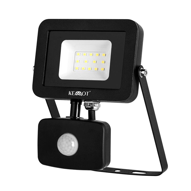 Reflector Kemot cu Senzor, IP65, 10W, 900LM, 4000K