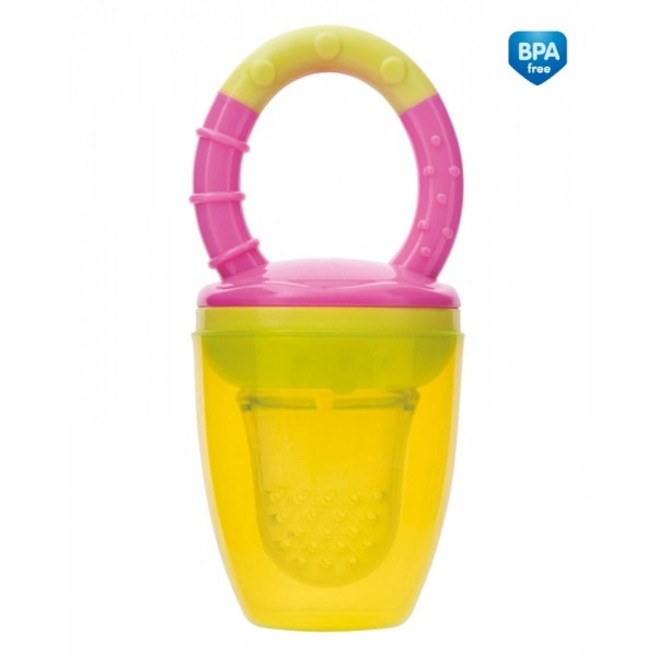 Dispozitiv de hranire, CANPOL, Roz/Galben