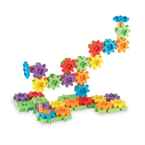 Set Gears! Gears! Primul meu set de construit , Learning Resources, 60 piese