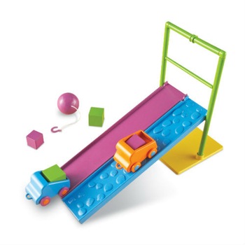 Joc activitati Forta si miscare, Learning Resources, set STEM, multicolor Joc activitati Forta si miscare, Learning Resources, set STEM, multicolor