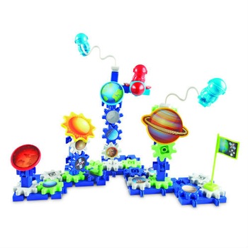 Set Gears! Gears! Set de constructie Aventuri in spatiu , Learning Resources, 77 piese Set Gears! Gears! Set de constructie Aventuri in spatiu , Learning Resources, 77 piese