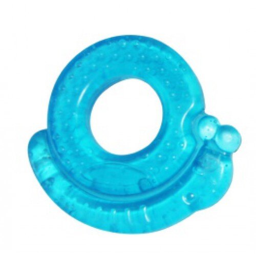 Inel gingival cu gel Baby Ono, Melc, Albastru