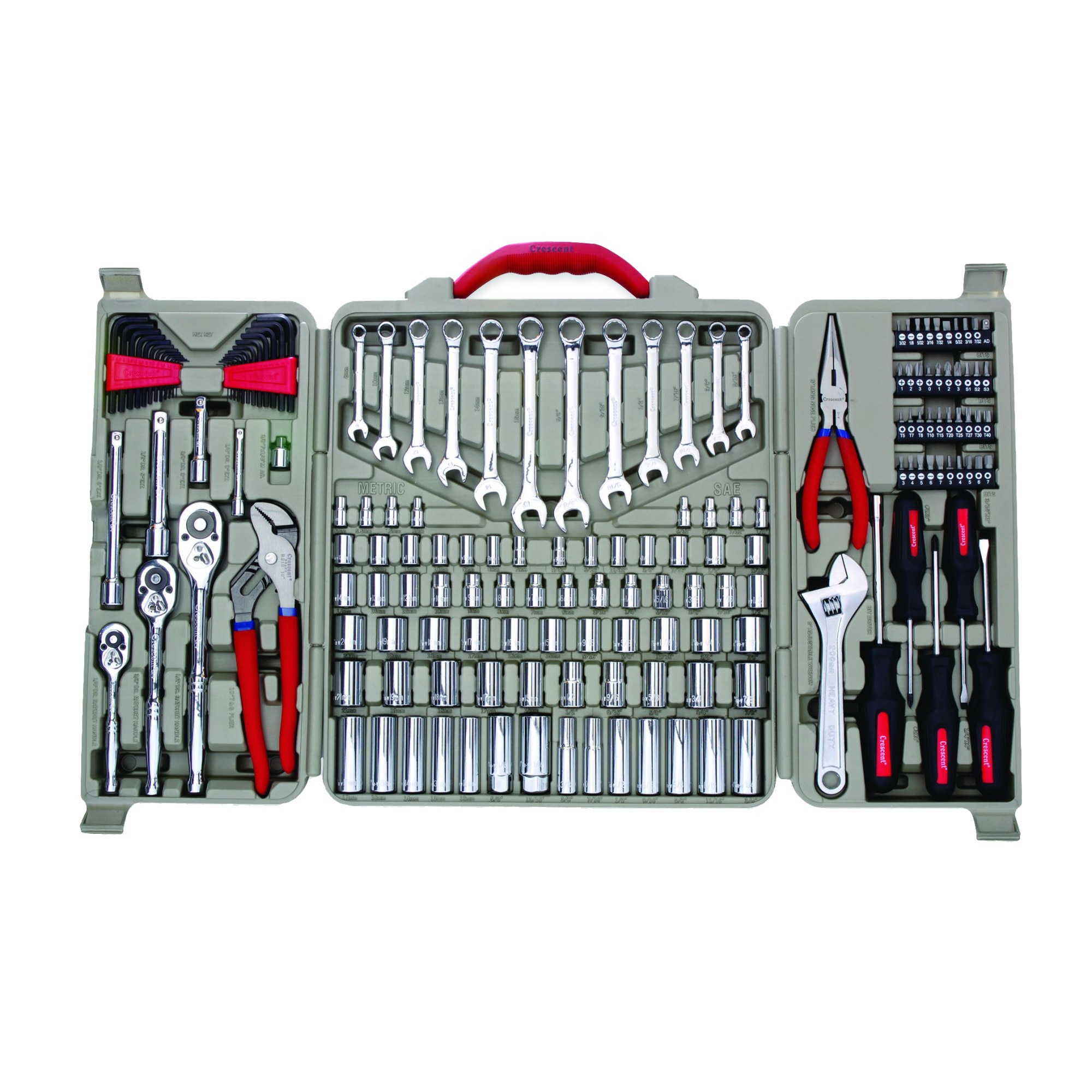 Trusa capete chei tubulare Crescent 1/4