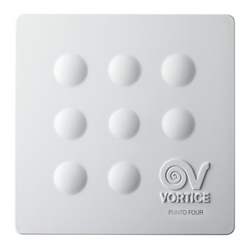 Ventilator axial VORTICE Punto Four MFO 100 mm, cu timer, alb, 85 m3/h Ventilator axial VORTICE Punto Four MFO 100 mm, cu timer, alb, 85 m3/h