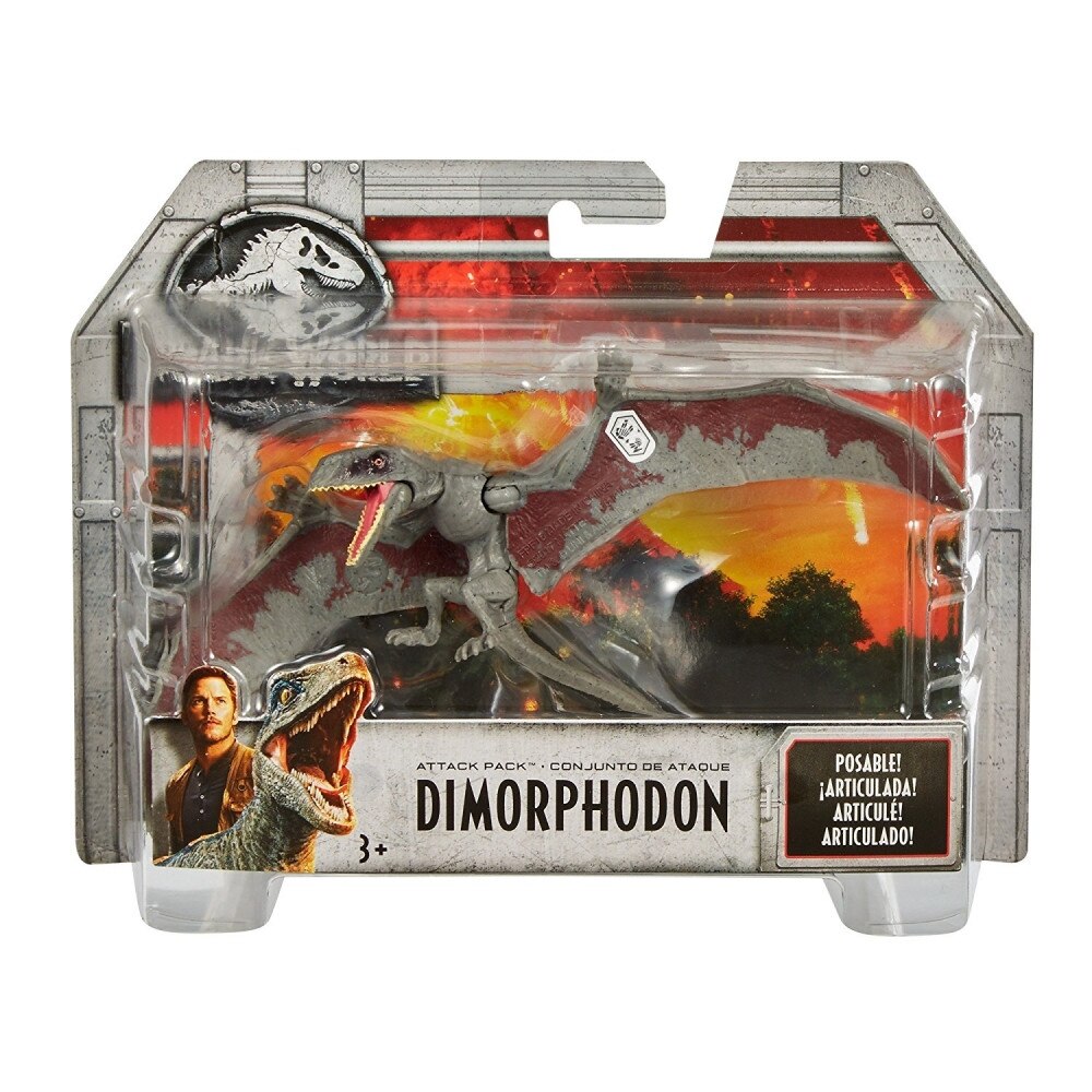 Figurina Mattel Jurassic World Dinozaur Dimorphodon Attack Pack - eMAG.ro