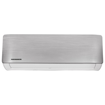 Aparat de aer conditionat Heinner Onix Eco Smart Inverter 12000 BTU Wi-Fi, Clasa A++, Functie incalzire, Control prin internet, Functie ECO, Follow me, R32, HAC-CO12WFN-SL, Argintiu Aparat de aer conditionat Heinner Onix Eco Smart Inverter 12000 BTU Wi-Fi, Clasa A++, Functie incalzire, Control prin internet, Functie ECO, Follow me, R32, HAC-CO12WFN-SL, Argintiu