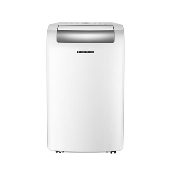 Aparat de aer conditionat portabil Heinner 11600 BTU, Clasa A/A+, Functie incalzire, display led, timer, dezumidificare, kit instalare inclus, HPAC-12WH, alb Aparat de aer conditionat portabil Heinner 11600 BTU, Clasa A/A+, Functie incalzire, display led, timer, dezumidificare, kit instalare inclus, HPAC-12WH, alb