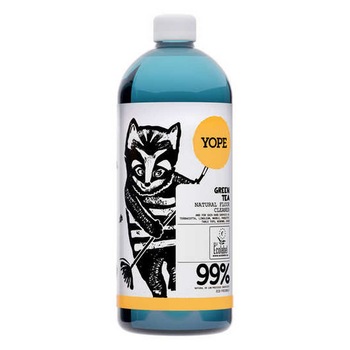 Solutie curatare pardoseli, Natural Floor Cleaner, biodegradabil, aroma ceai verde, Yope, 1000 ml Solutie curatare pardoseli, Natural Floor Cleaner, biodegradabil, aroma ceai verde, Yope, 1000 ml