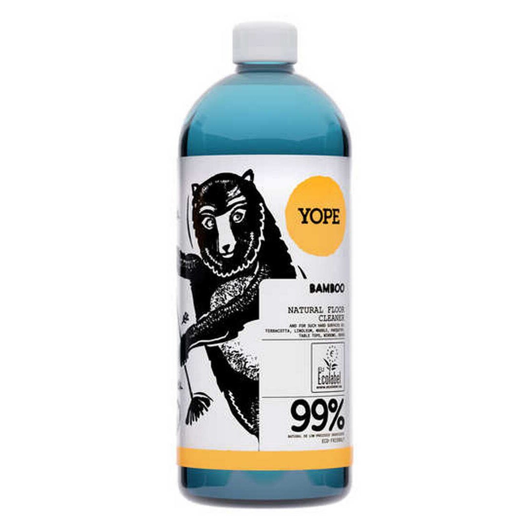 Solutie curatare pardoseli, Natural Floor Cleaner, biodegradabil, aroma bambus, Yope, 1000 ml