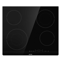 Gorenje ECT644BSC Plita ceramica incorporabila, 60cm, 4 zone de gatit, Negru