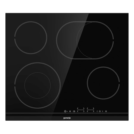 Gorenje ECT643BCSC Beépíthető kerámia főzőlap, 60cm, 4 főzőzóna, Fekete ...
