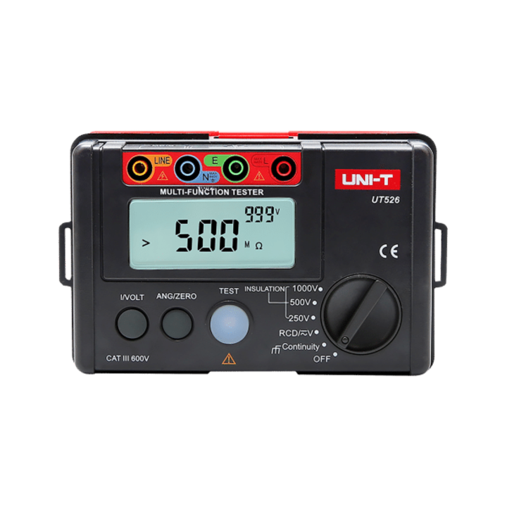 Multimetru de precizie, masurare RCD (residual current device), masurare rezistenta izolatie, digital, Uni-T, UT-526
