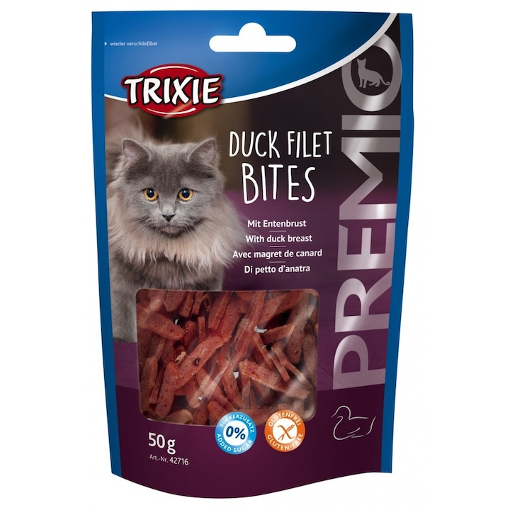 Jutalom Trixie Premio kacsafilé macskáknak 50 g 42716