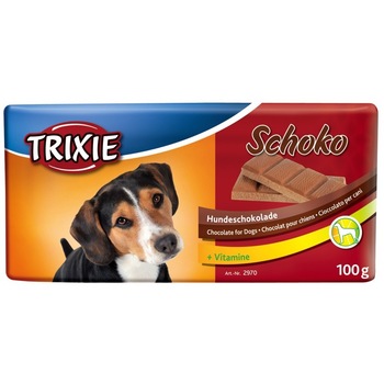 Ciocolata cu vitamine pentru caini Trixie 100 g 2970 Ciocolata cu vitamine pentru caini Trixie 100 g 2970