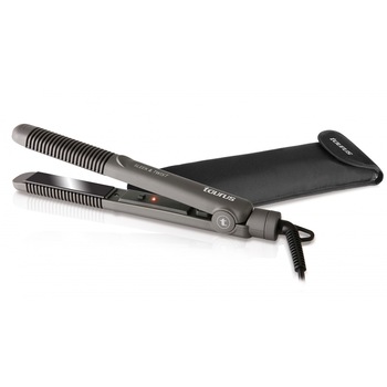 Placa de indreptat si ondulat parul Taurus Sleek & Twist, 35W, incalzire rapida, 200º C, husa termica, gri Placa de indreptat si ondulat parul Taurus Sleek & Twist, 35W, incalzire rapida, 200º C, husa termica, gri