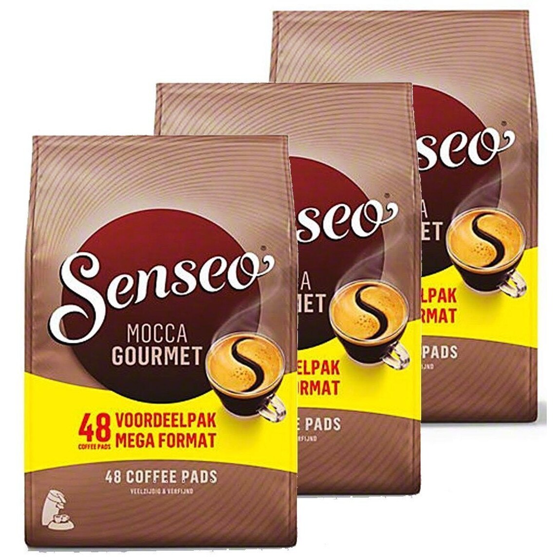 Paduri Senseo Mocca Gourmet 3 X 48 paduri