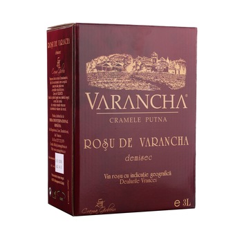 Vin Rosu Demisec - Crama Garboiu, Varancha - Rosu de Varancha - 3 L , 13% Vin Rosu Demisec - Crama Garboiu, Varancha - Rosu de Varancha - 3 L , 13%