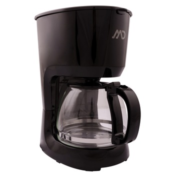 Cafetiera MD MCM-4006 B, 750W, Capacitate 1.25 L, 10 cesti, Functie mentinere la cald, Functie antipicurare, Negru Cafetiera MD MCM-4006 B, 750W, Capacitate 1.25 L, 10 cesti, Functie mentinere la cald, Functie antipicurare, Negru