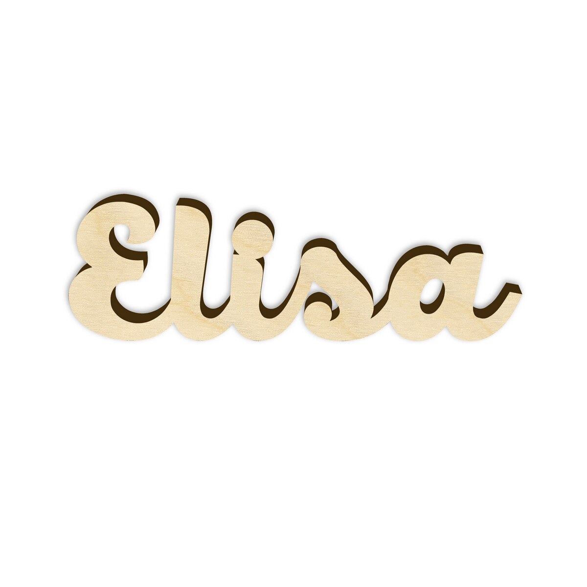 Decor nume Elisa 15 cm inaltime