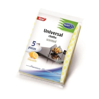 Lavete Universale Parfumate Lemon Stella Pack 50cmx 40cm, 5buc/set Lavete Universale Parfumate Lemon Stella Pack 50cmx 40cm, 5buc/set
