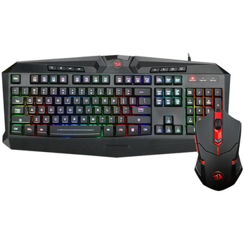 Kit gaming mouse + tastatura Redragon Essentials S101-1 Kit gaming mouse + tastatura Redragon Essentials S101-1
