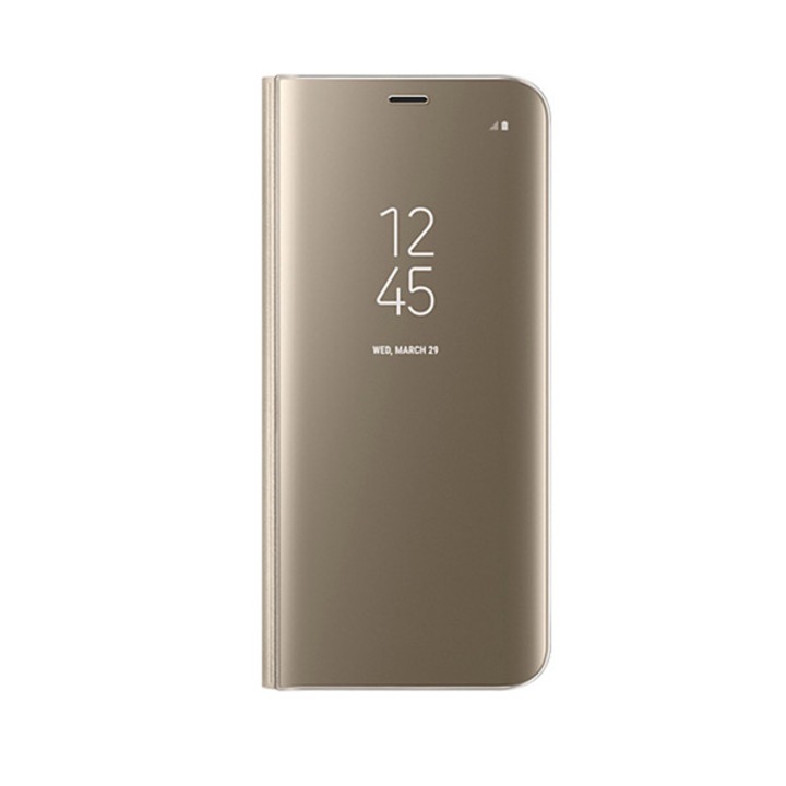 Калъф Baseus Flip Wallet за Samsung Galaxy J6 Plus 2018, Златен