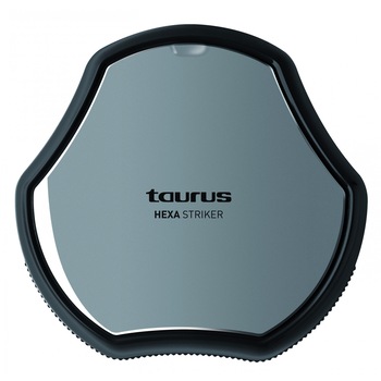 Robot de aspirare Taurus Hexa Striker, 9.4V, filtru lavabil, autonomie 60 min, Senzori antilovire, Argintiu/Negru Robot de aspirare Taurus Hexa Striker, 9.4V, filtru lavabil, autonomie 60 min, Senzori antilovire, Argintiu/Negru
