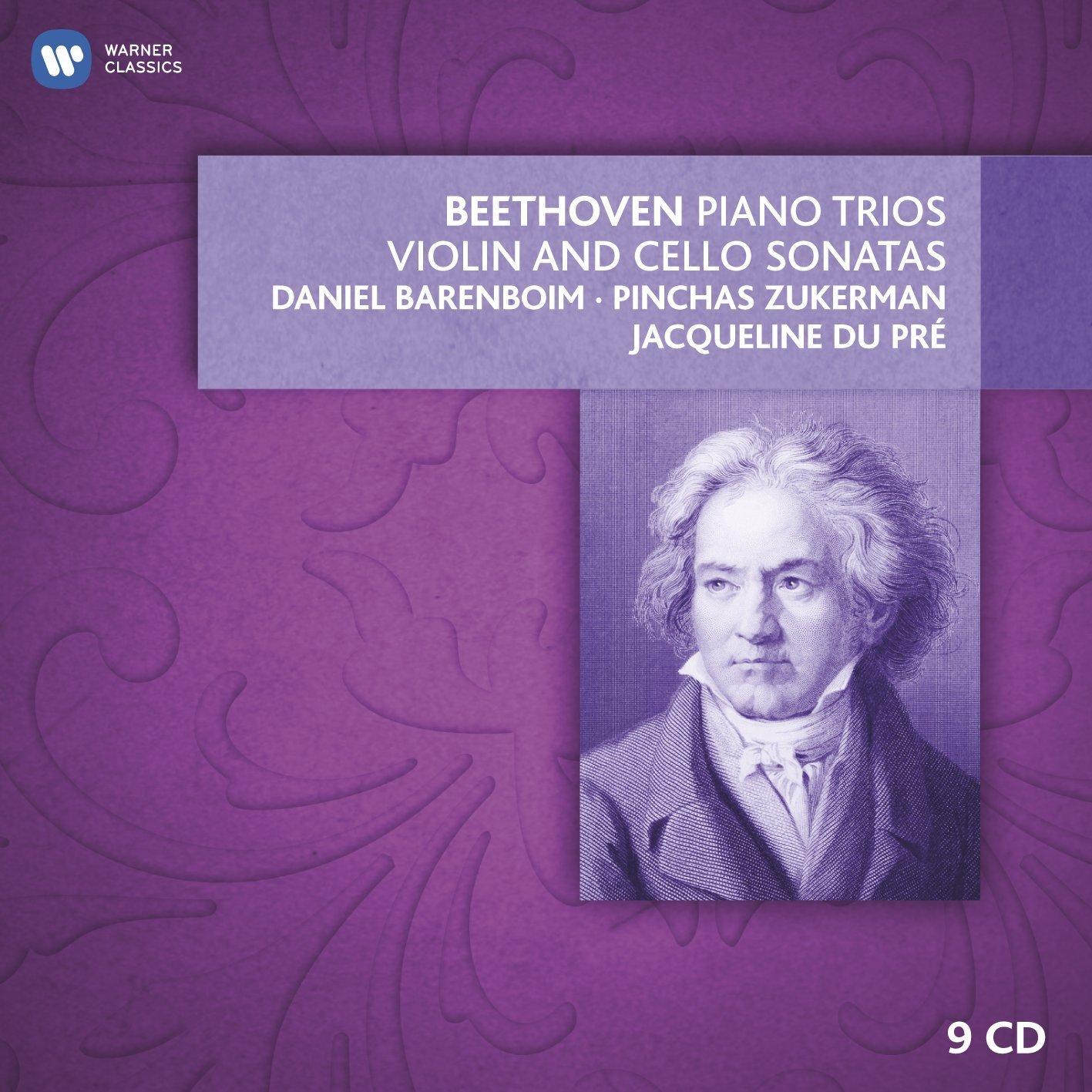 Jacqueline Du Pre-Piano Trios, Violin & Cello Sonatas-Ludwig Van Beethoven-9CD