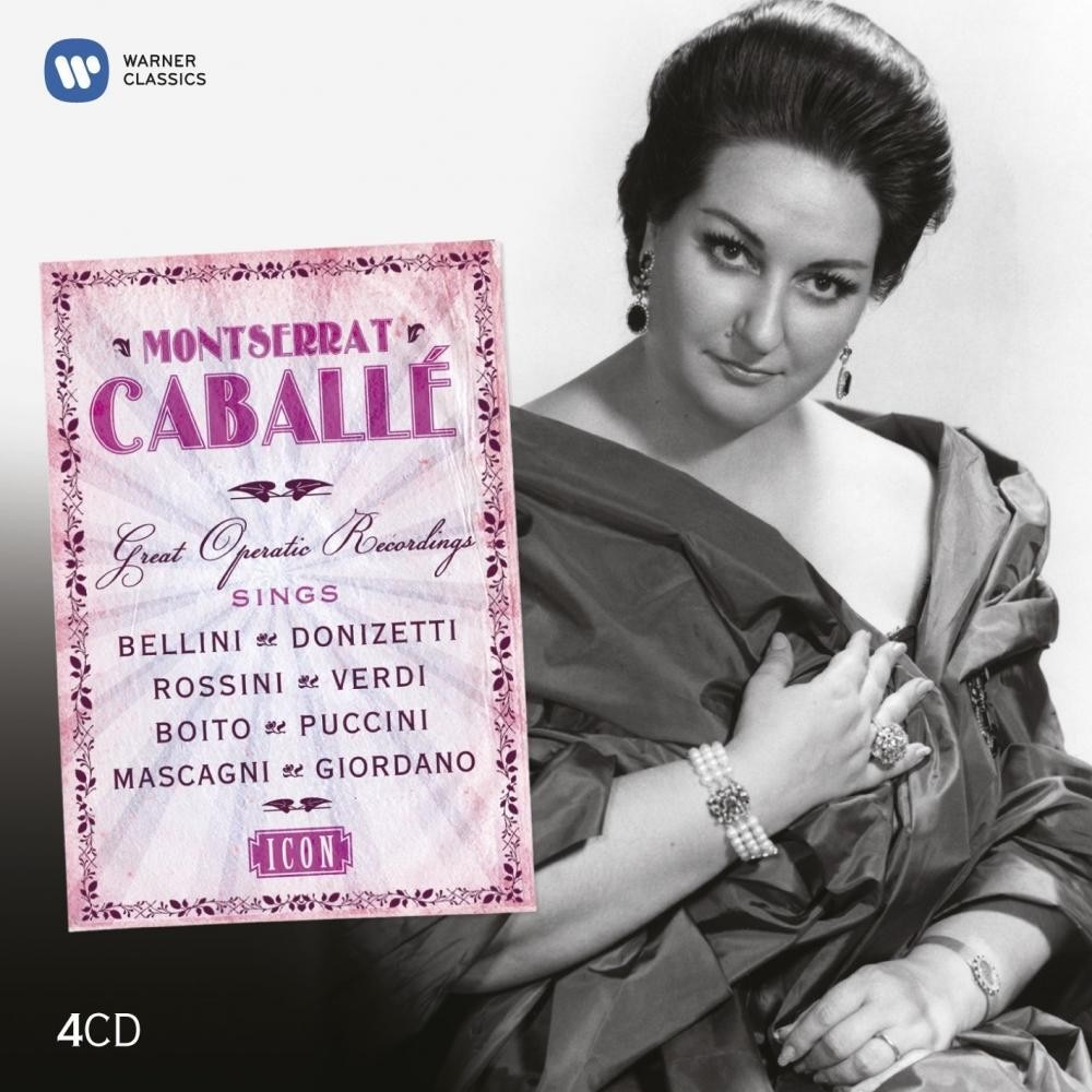 Montserrat Caballe-Great Operatinc Recordings-Icon-4CD