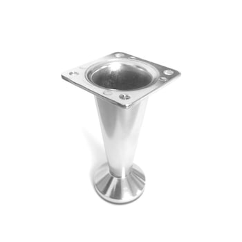 Picior metalic Ayak pentru mobilier H:80 mm, finisaj crom lucios Picior metalic Ayak pentru mobilier H:80 mm, finisaj crom lucios