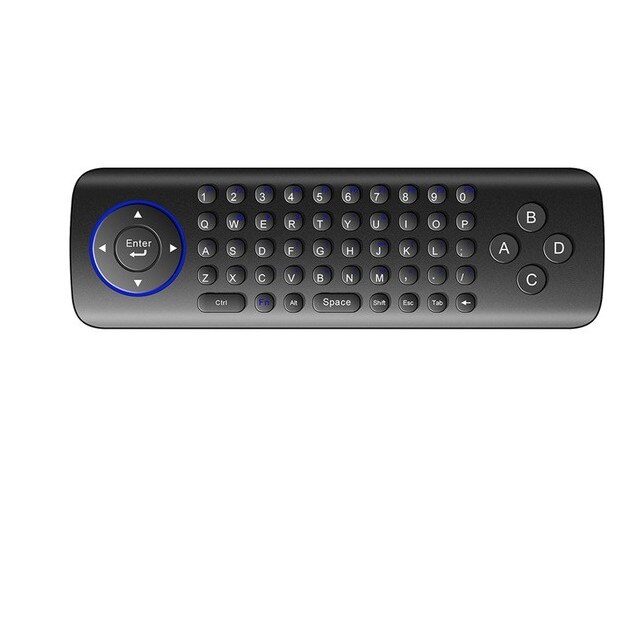 Mini-tastatura QWERTY, Air Mouse gyroscopic +IR smart remote